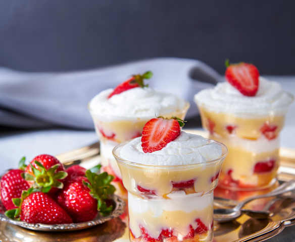 Trifle alle fragole