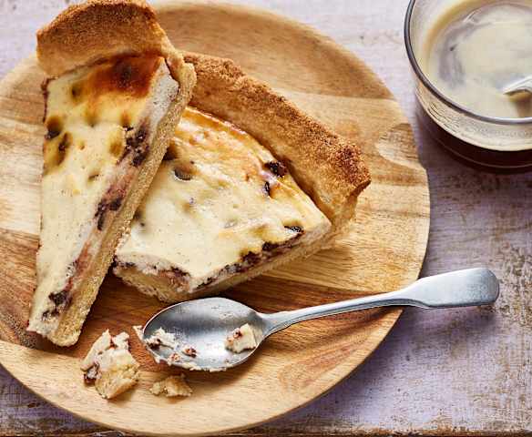 Tarte ricotta-chocolat