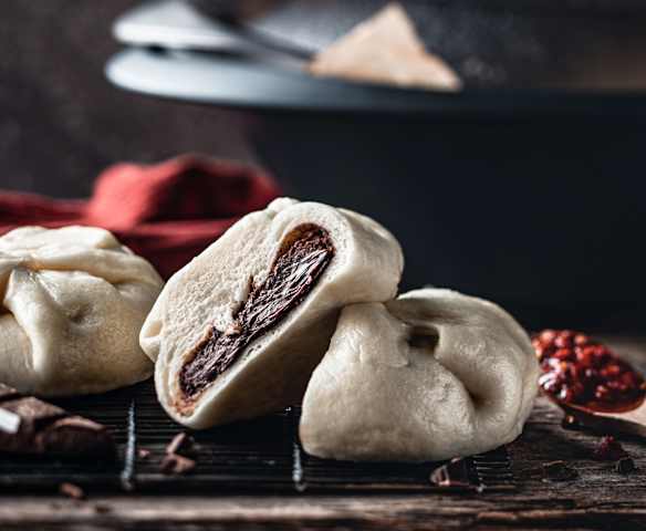 Bao au chocolat et piment coréen 🌶️