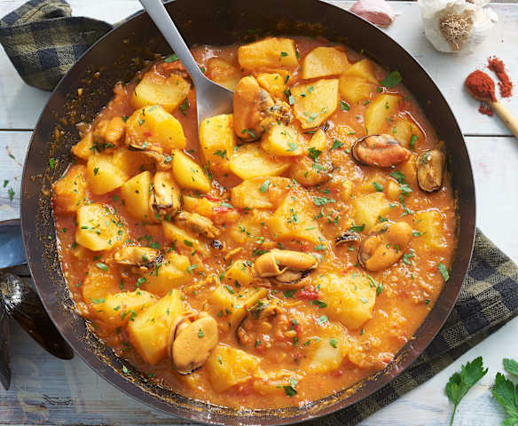 Caldereta de mejillones
