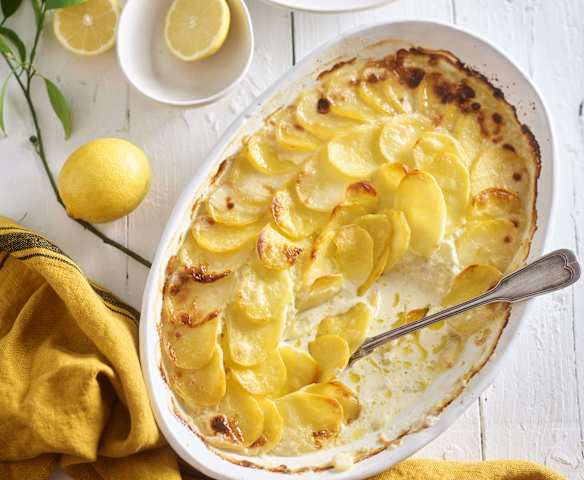 Zapiekanka rybna z plastrami ziemniaków (TM6, TM7)