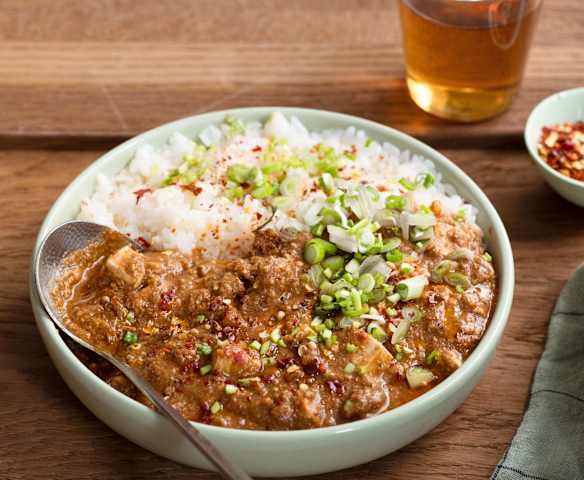 Mapo bœuf et tofu