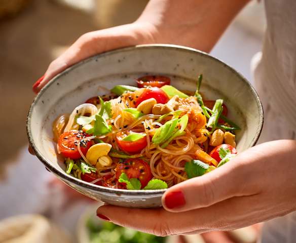 Veganer Glasnudelsalat
