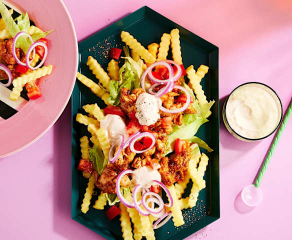 Chicken Shawarma Poutine