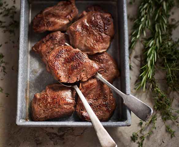 Sous-vide médaillons de veau