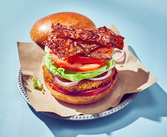 Veganer Bacon-Ersatz