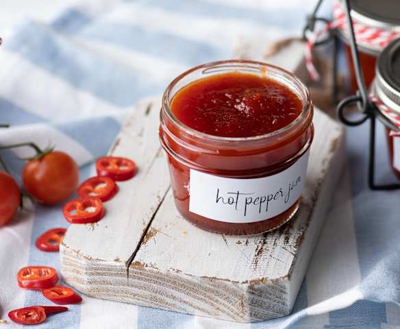 Confettura di peperoncini piccanti