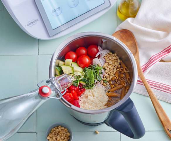 One pot pasta aux légumes du soleil