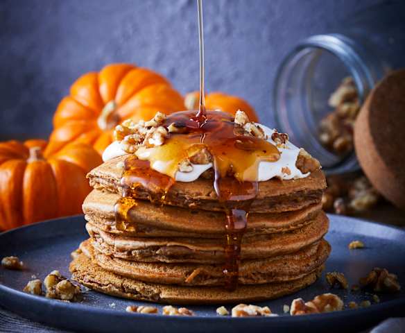 Hotcakes de calabaza