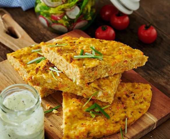 Knödelteig-Schnitten