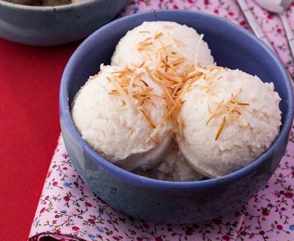Sorvete de coco