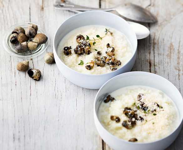 Risotto aux bigorneaux