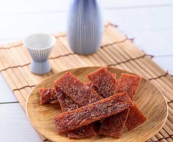 Mala bakkwa (Chinese pork jerky)