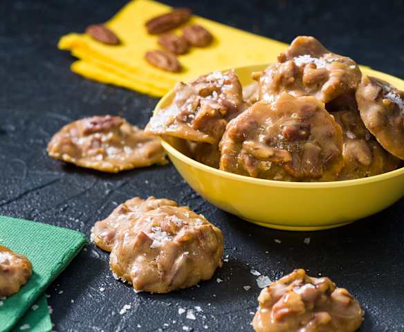 Pralinés de pacanas Pralinés de pacanas