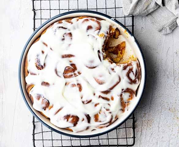 Cinnamon rolls de batata