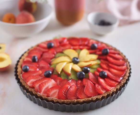 Fresh fruit tart (Thermomix®️ Cutter)