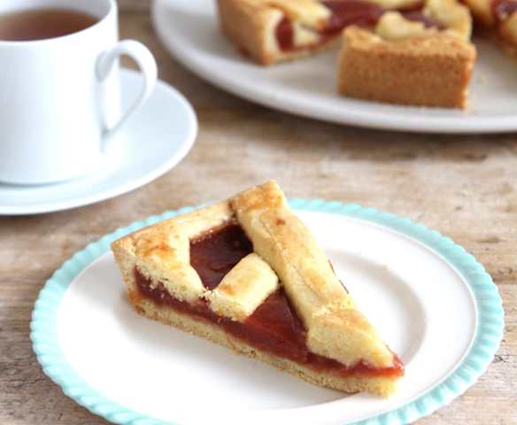 Tarta z marmoladą pigwową