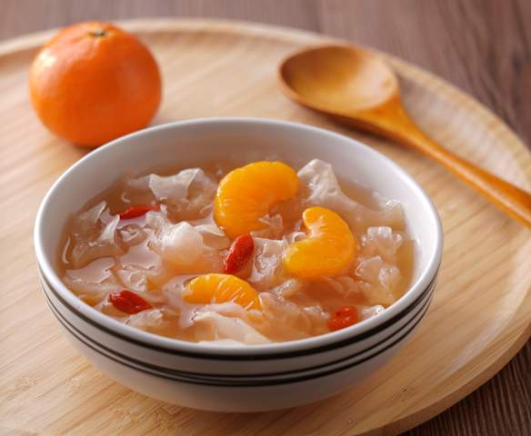 銀耳蜜柑湯