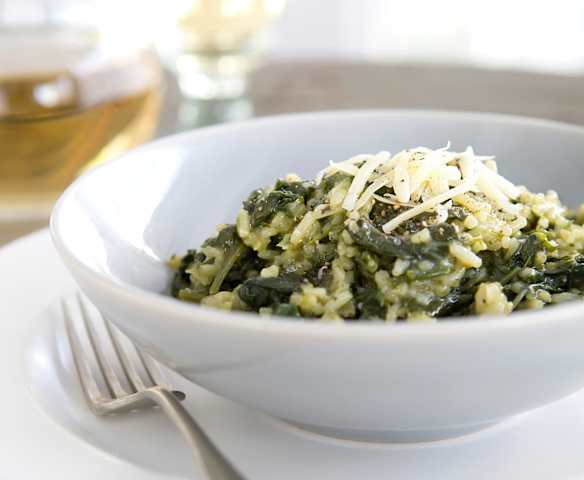 Σπανακόρυζο