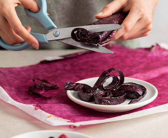 Fruchtleder Himbeer-Heidelbeer