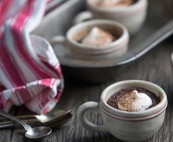 Flourless Chocolate Puddings Flourless Chocolate Puddings