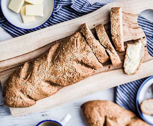 Pain express au sésame