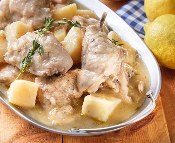 Κουνέλι λεμονάτο