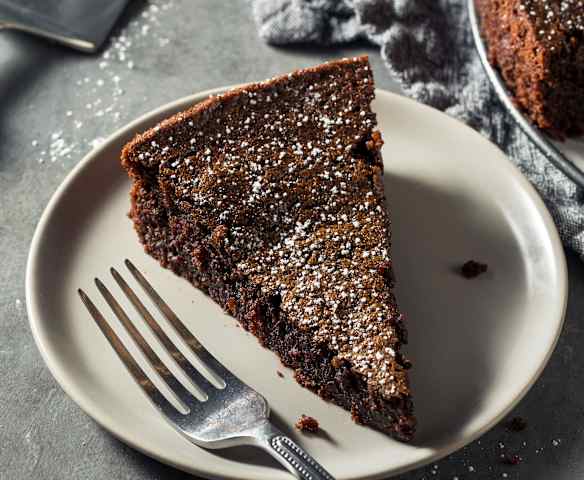 Tarta de chocolate y canela