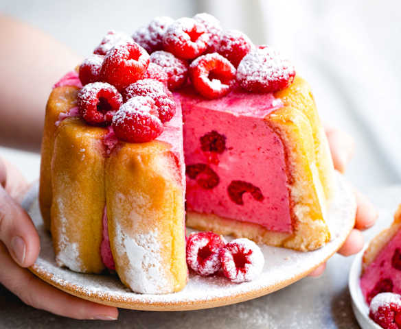 Charlotte aux framboises