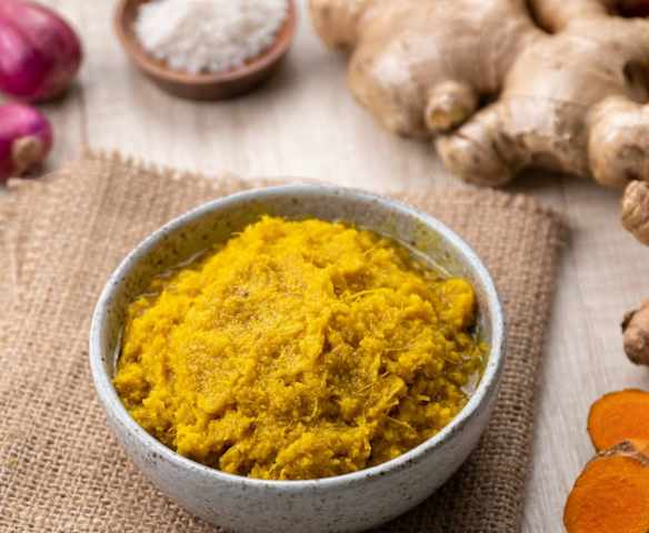 Indonesian yellow spice paste