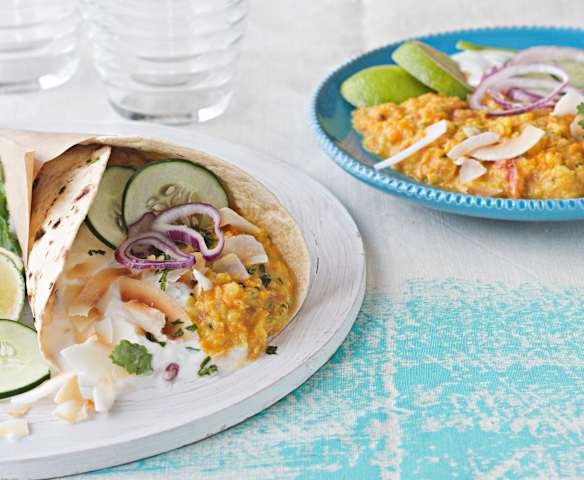 Dal de tomates y lentejas (Dhaba dhal)