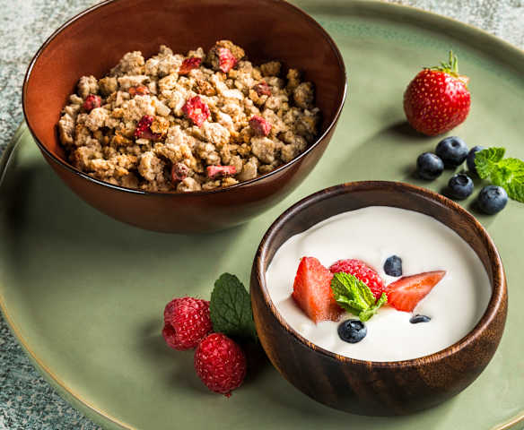 Beeren-Knuspermüsli
