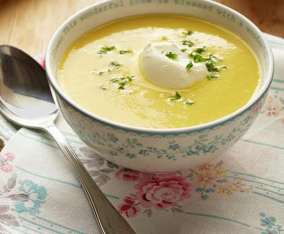 Kukuřičná krémová polévka