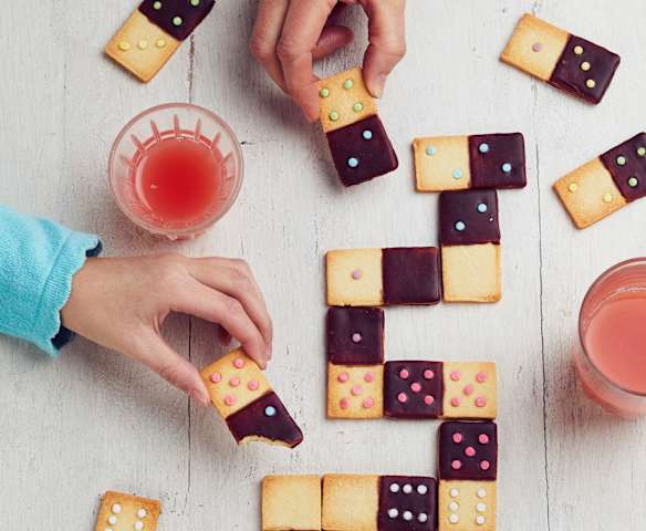Sablés dominos Sablés dominos