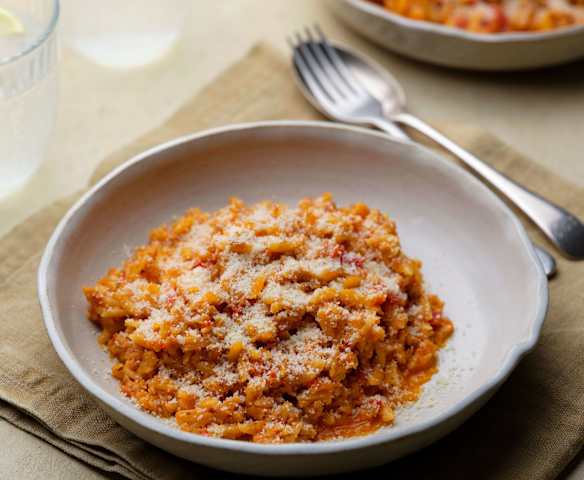 Sausage and Fennel Orzotto