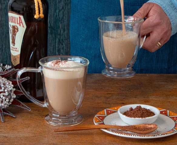 Amarula coffee