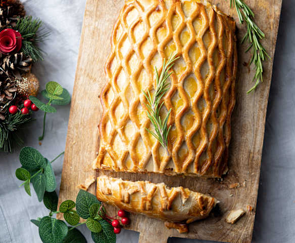 Indyk w kruchym cieście