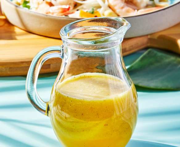 Spicy pineapple vinaigrette