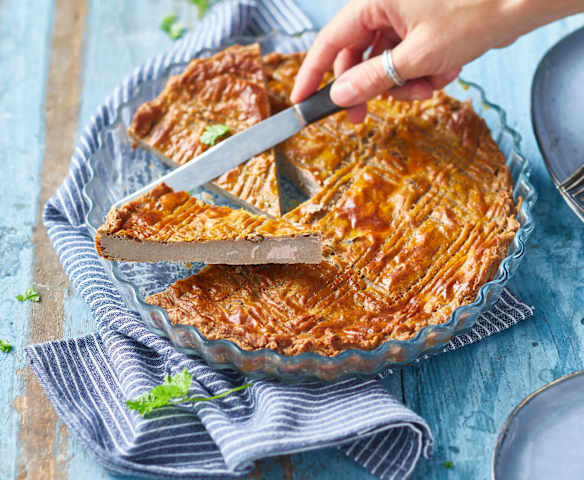 Kouign patatez à l'andouille