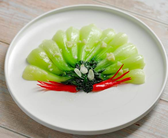 Cải chip xào tỏi