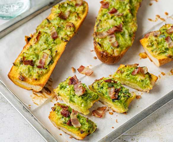 Baguette di Quiche Lorraine Baguette di Quiche Lorraine