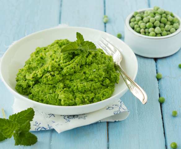 Erbsen-Minz-Stampf