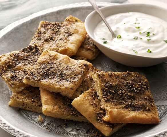 Baharatlı Lübnan Ekmeği