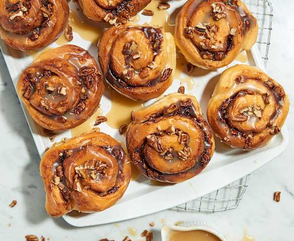Maple Caramel Rolls Maple Caramel Rolls