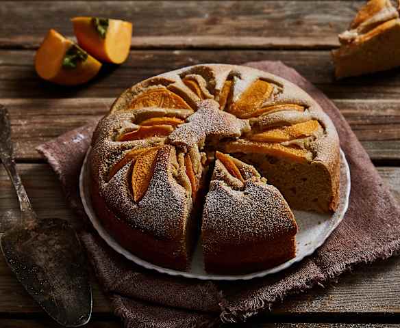 Torta veloce ai cachi mela