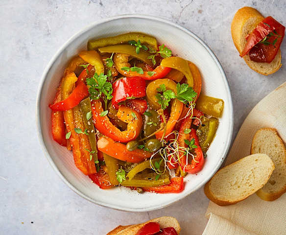 Peperoni in agrodolce sottovuoto