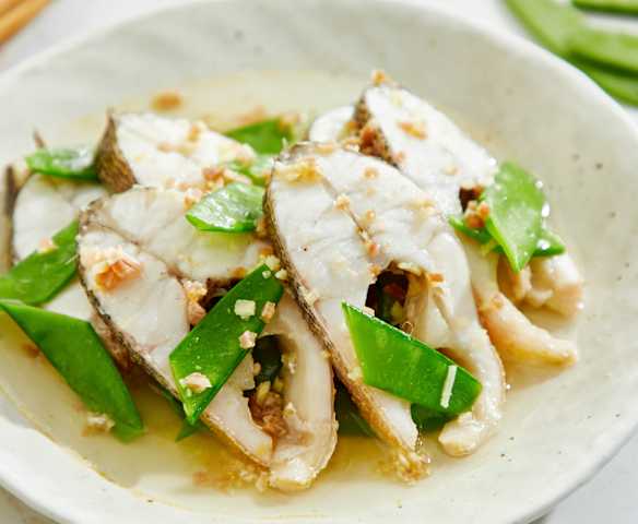 低脂酒香姜汁鱼块