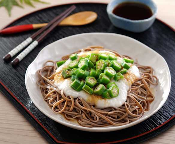 山藥秋葵蕎麥冷麵