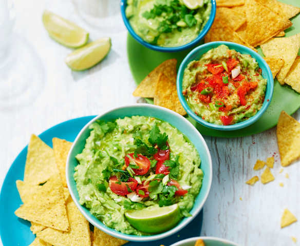Guacamole en trois versions