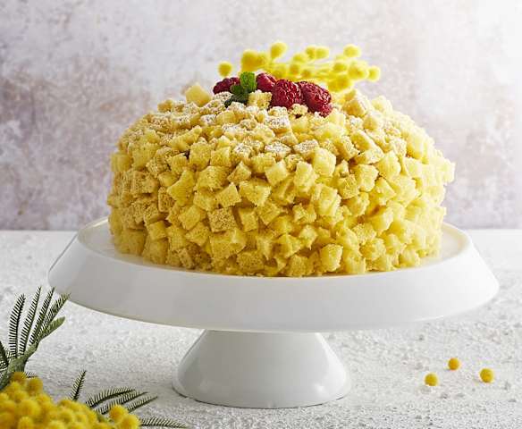 Torta mimosa (vegan)